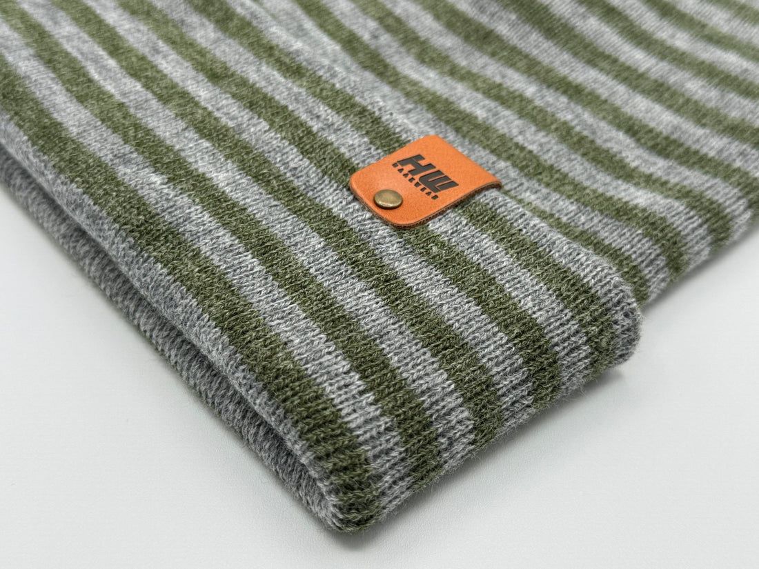 Cuffed Traditional RoRo Gray / Green - Renee Lane Company
