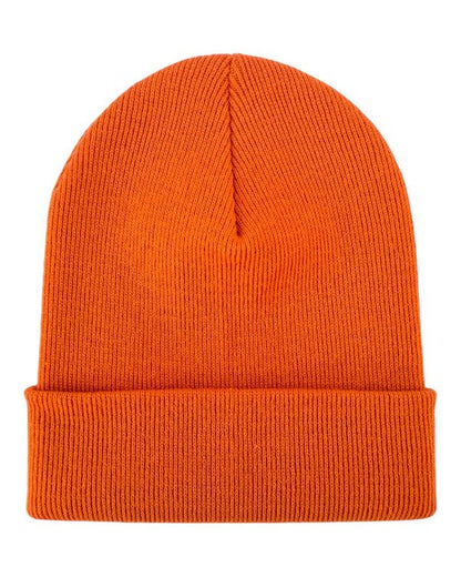Cuffed Traditional Solid Tiger Orange - Renee Lane Company