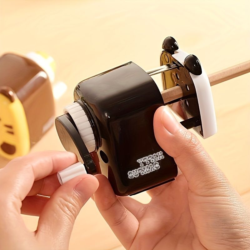 Cute Animal Sharpener: Sharpen Pencils With This Handheld Hand Sharpener!1 Sharpener For A Professional Desktop Look - Renee Lane Company