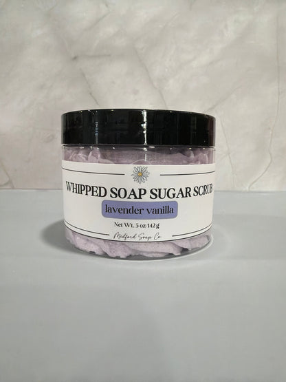 Whipped Soap Sugar Scrub