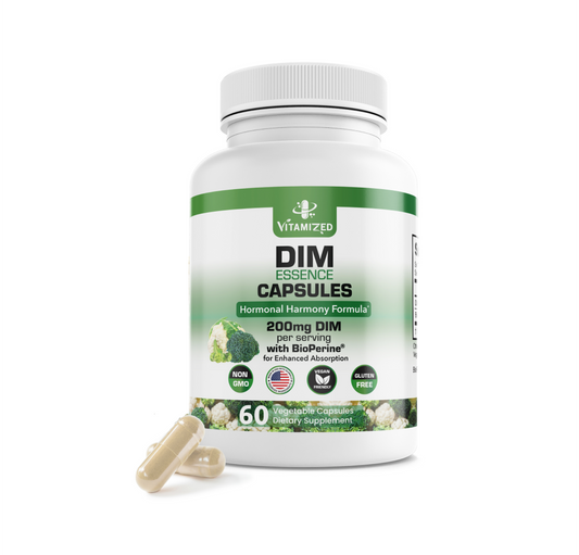 DIM Estrogen Supplement - Hormone Balance, Skin Health, and Menopause Support | Vitamized - Renee Lane Company
