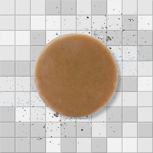 Conditioner bar, round tan solid