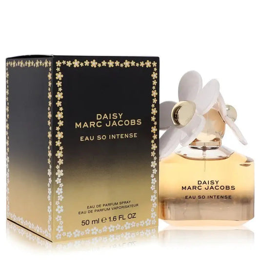 Marc Jacobs perfume bottle and matching gift box, front view