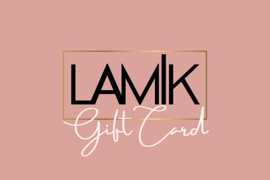 Gift card with LAVIK Gift card logo