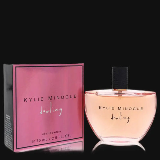 Darling by Kylie Minogue women's perfume bottle with matching pink box, 75 mL