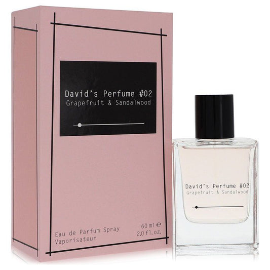 David's Perfume #02 Grapefruit & Sandalwood by David Dobrik Eau De Parfum Spray (Unisex) - Renee Lane Company