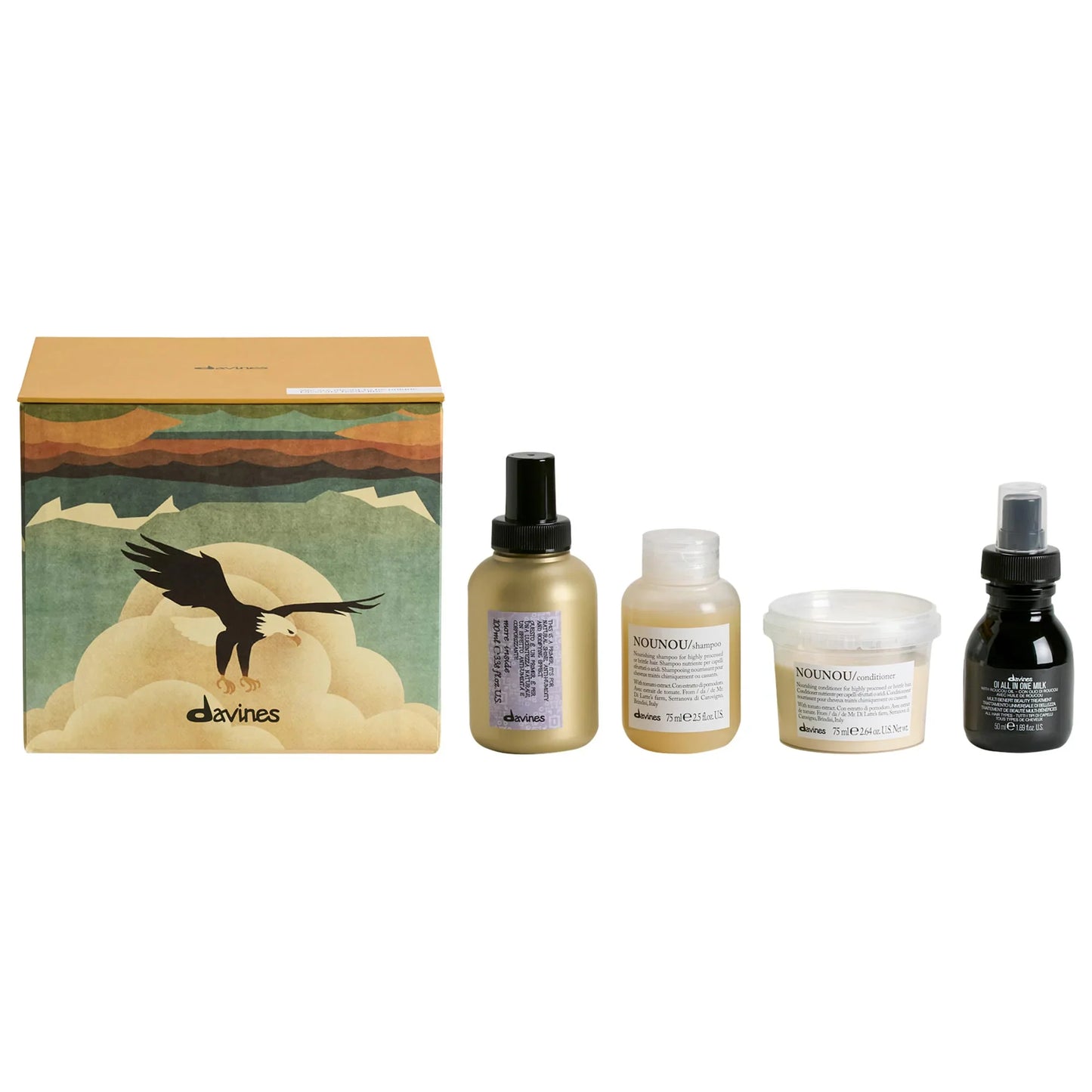 Davines Boreal Tundra NOUNOU Gift Set for All Hair Types - Renee Lane Company