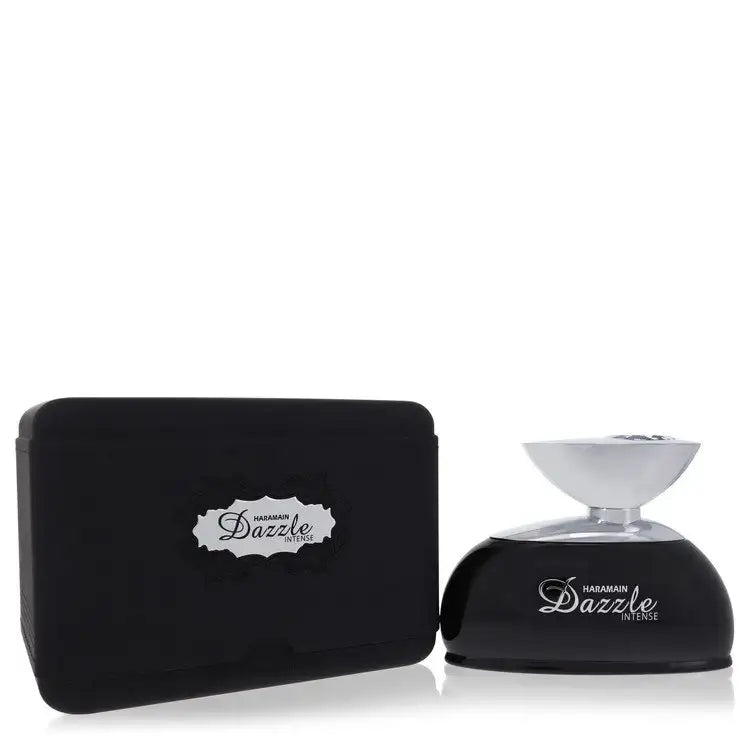 Al Haramain Dazzle Intense perfume bottle with black gift box