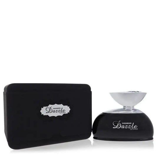 Al Haramain Dazzle Intense perfume bottle with black gift box