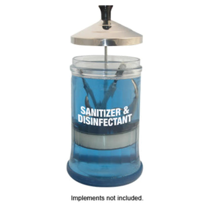 Debra Lynn Professional Glass Disinfectant Jar 21oz - Renee Lane Company