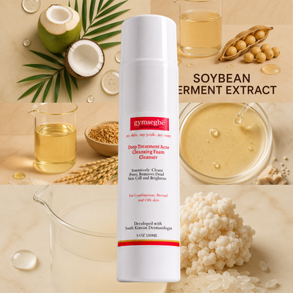 Deep Treatment Acne Cleansing Foam Cleanser - Renee Lane Company