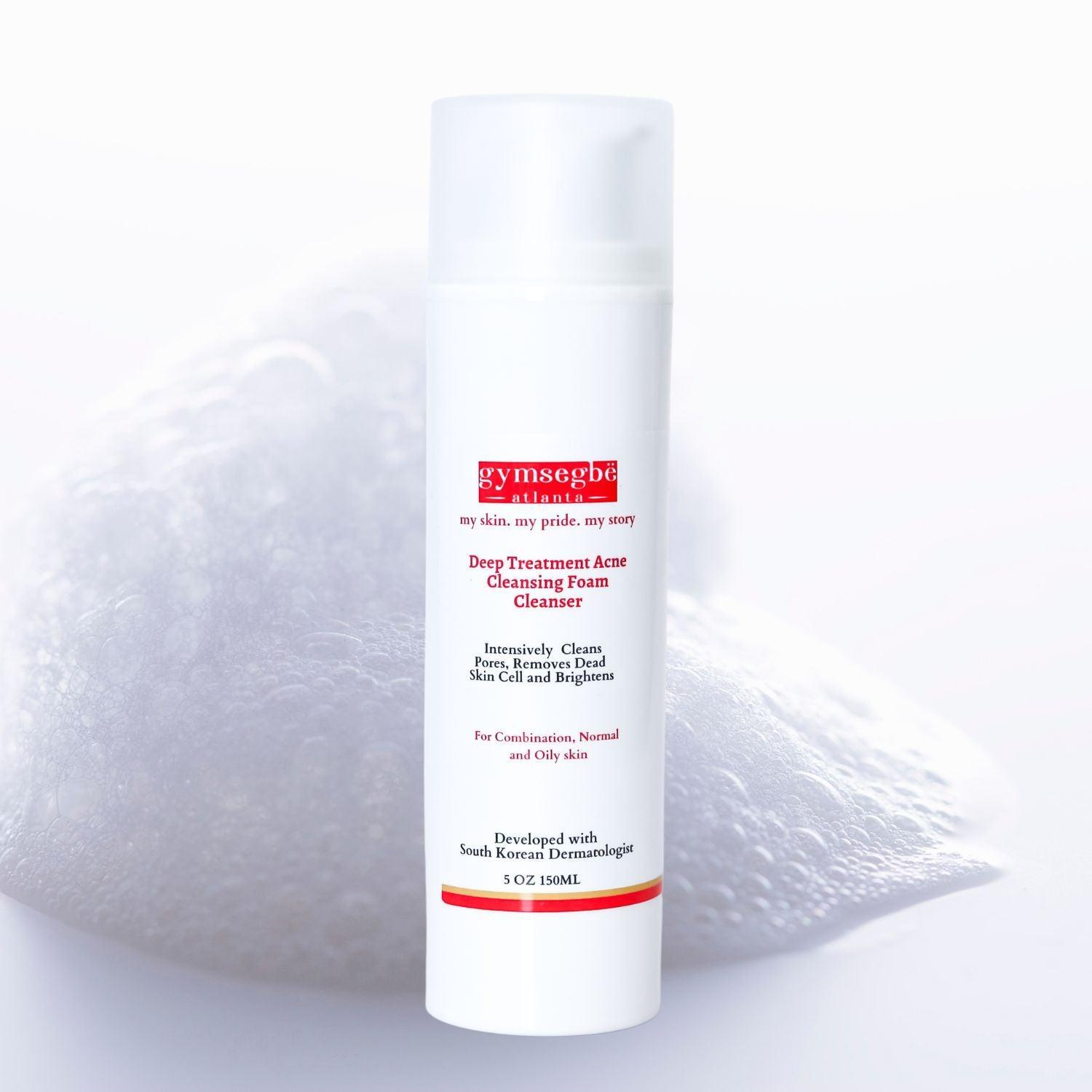 Deep Treatment Acne Cleansing Foam Cleanser - Renee Lane Company