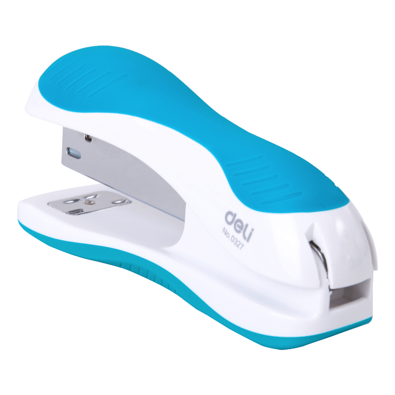 Deli E0327 Mini Small Stapler Student Office Lightweight Portable Hand-held Labor-saving Book Binding Machine - Renee Lane Company