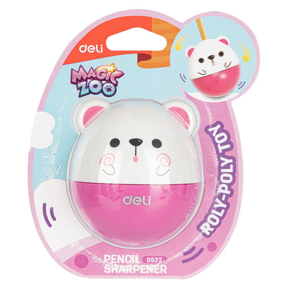 Deli Pencil Sharpener Small Pencil Sharpener Primary School Students Use Portable Small Pencil Sharpener Mini Small Durable Candy Color - Renee Lane Company