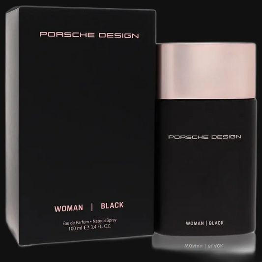 Porsche Design Black for women Eau de Parfum bottle with matching box