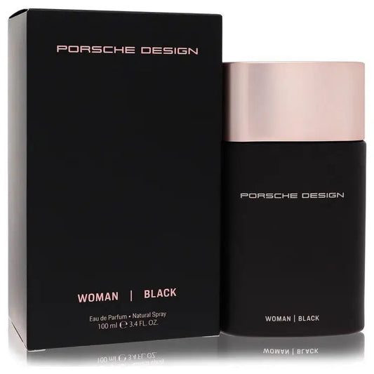 Porsche Design Black for women Eau de Parfum bottle with label and box