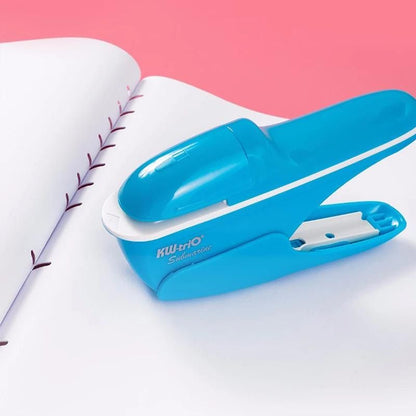 Desktop Nail-Free Stapler Maximum Fixed 7 Sheets, Mini Portable No Staple Stapling Machine Book Paper For Home School Office, Desktop Needle-Free Stapler For Bills, Papers And Documents Binding - Renee Lane Company