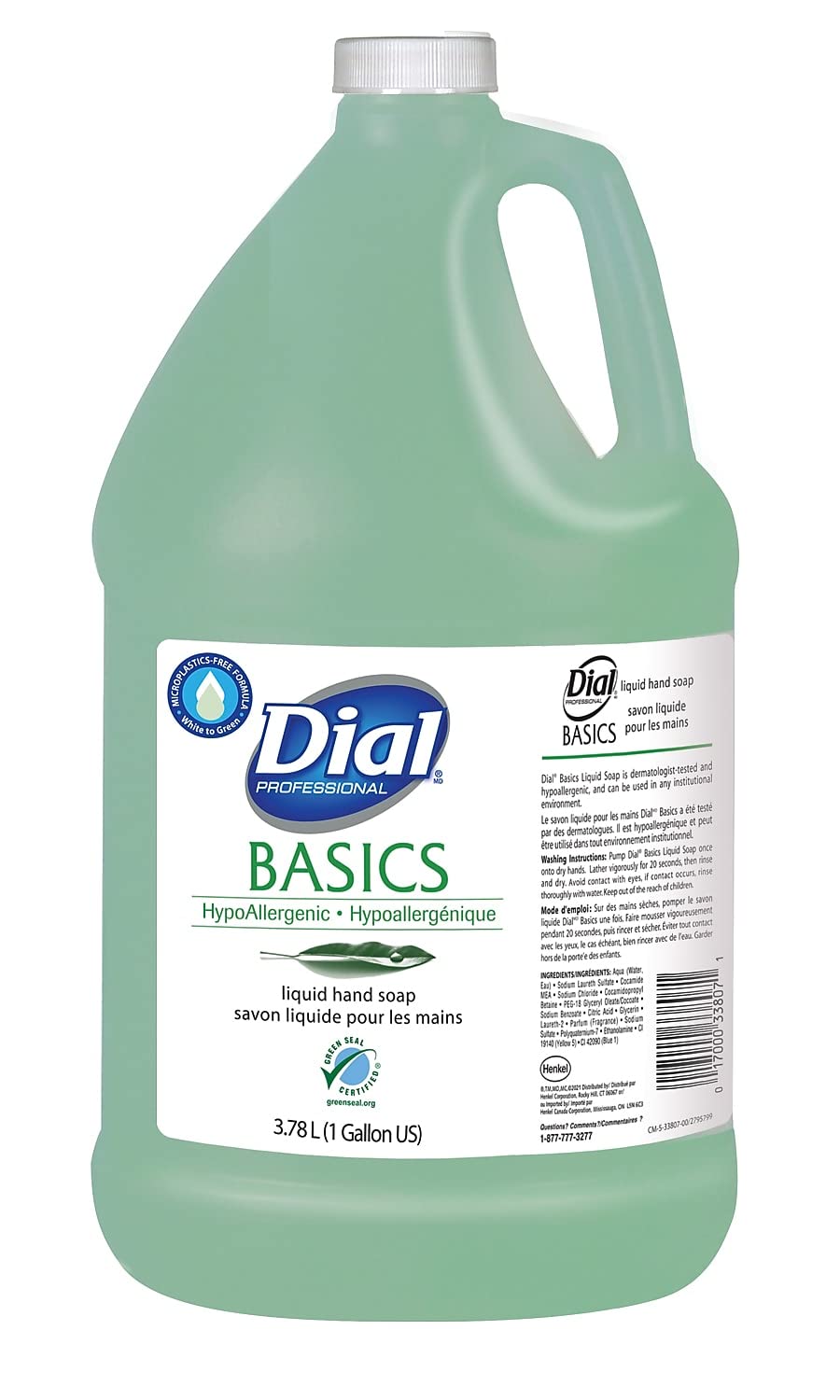 Dial Basics Liquid Hand Soap Refill - Renee Lane Company