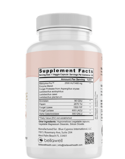 Digestive Enzymes: A Thoughtful Choice for Women's Wellness by Bellawell - Renee Lane Company