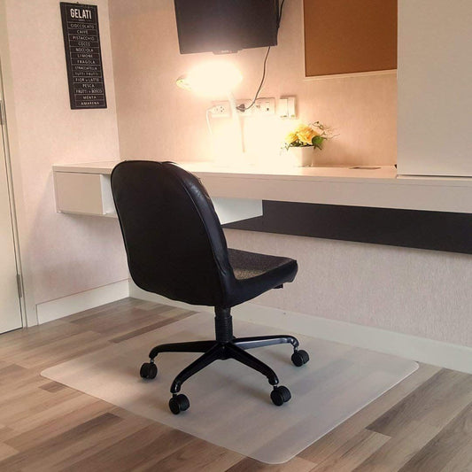 Direct Wicker Chair Mat for Hard Wood Floors, PVC Home Office Chair Mats 36" x 48" - Renee Lane Company