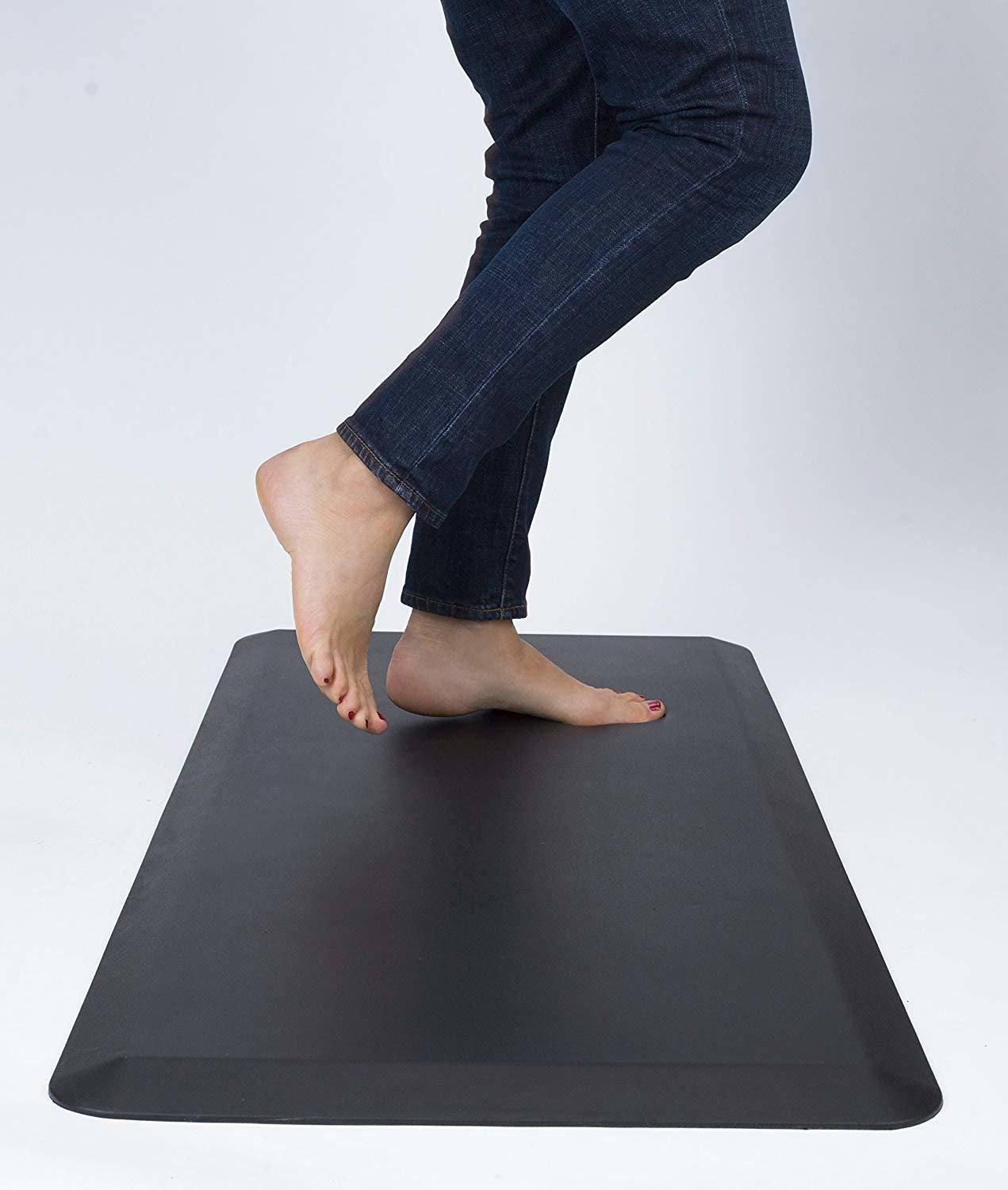 Direct Wicker Standing Desk Mat Non-Slip Flat Kitchen Mat Anti-Fatigue Office Mat - Renee Lane Company