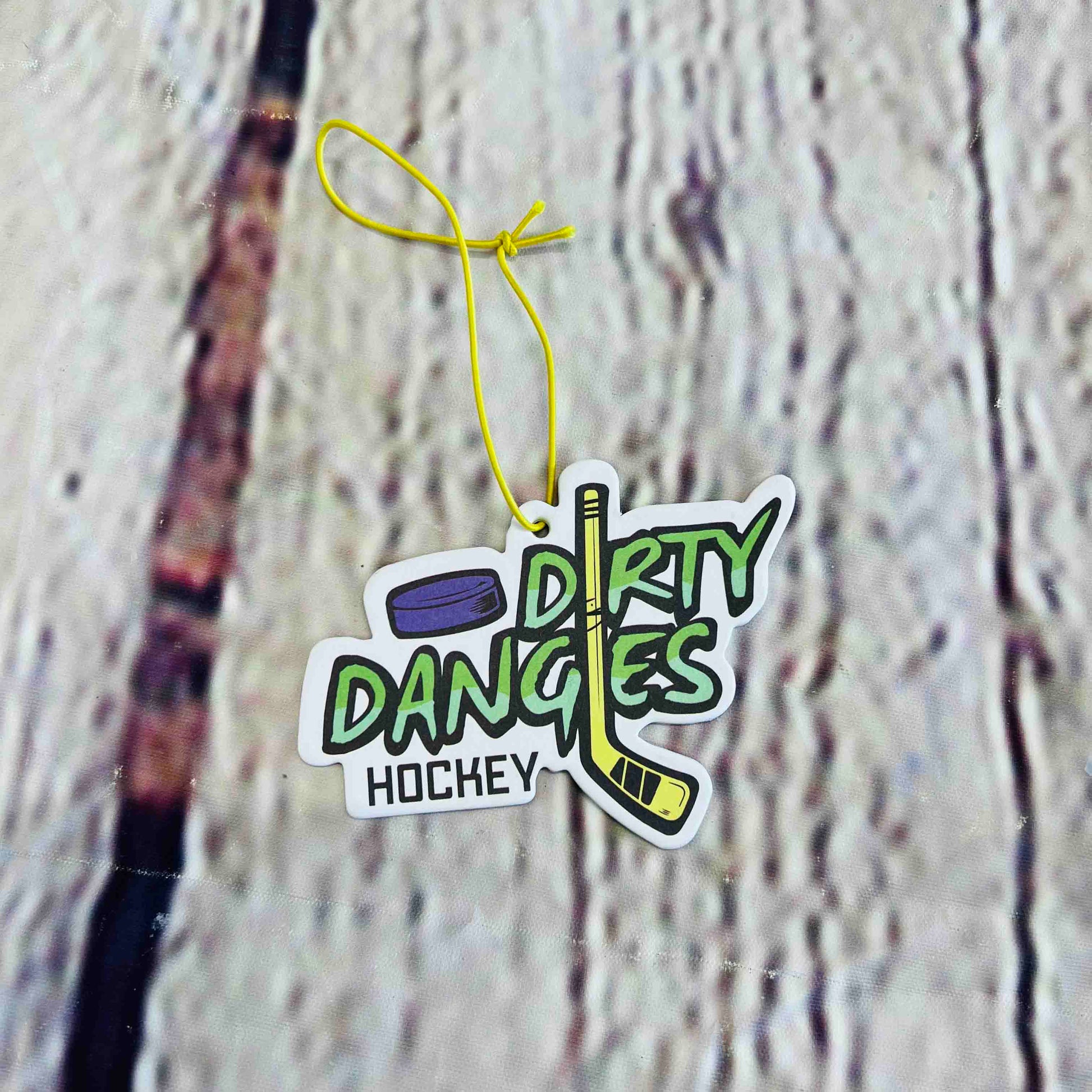 Dirty Dangles Hockey Car Air Freshener - Renee Lane Company