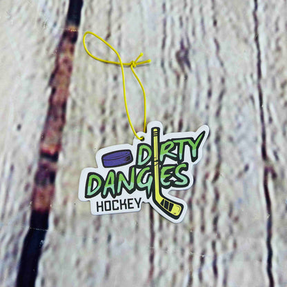 Dirty Dangles Hockey Car Air Freshener - Renee Lane Company
