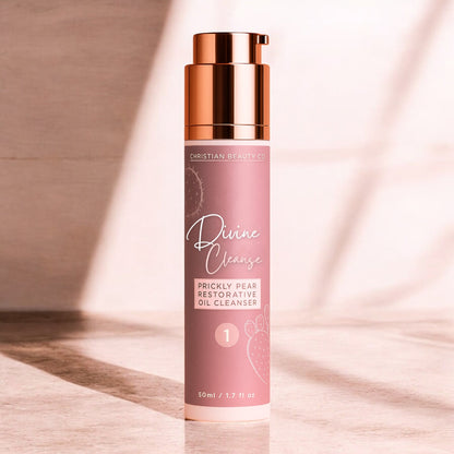 Divine Cleanse Prickly Pear Restorative Oil Cleanser - Renee Lane Company