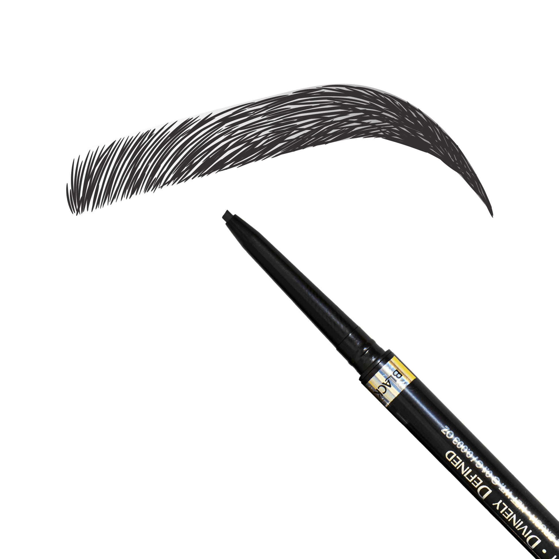 Divinely Defined | Precision Brow Pencil & Brush [THIN] - Renee Lane Company