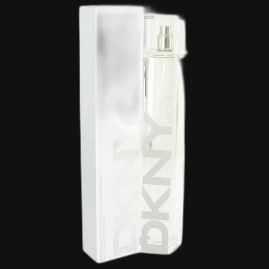 DKNY Energizing perfume bottle with spray nozzle, clear bottle
