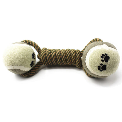Dog Braided Rope Toy Durable Dog Toys for Aggressive Chewers Dog Chew Toys Teeth Cleaning Safe Bite Resistant Toothbrush Stick for Puppies & Middle Dogs - Renee Lane Company