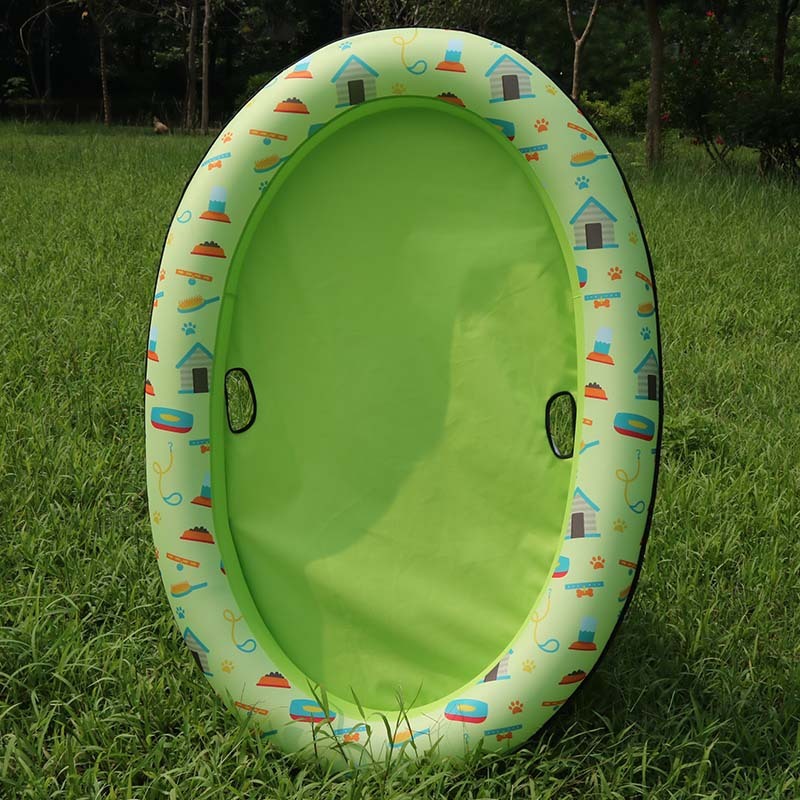 Dog Swimming Pool Inflatable Hammock Pets Pool Floating Bed Spring Summer Swimming Ring - Renee Lane Company