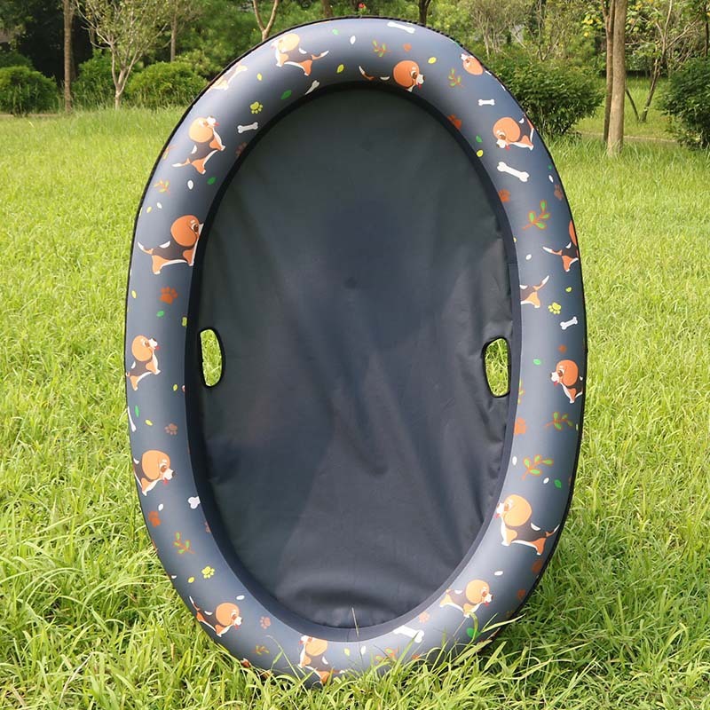 Dog Swimming Pool Inflatable Hammock Pets Pool Floating Bed Spring Summer Swimming Ring - Renee Lane Company