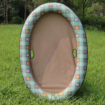Dog Swimming Pool Inflatable Hammock Pets Pool Floating Bed Spring Summer Swimming Ring - Renee Lane Company
