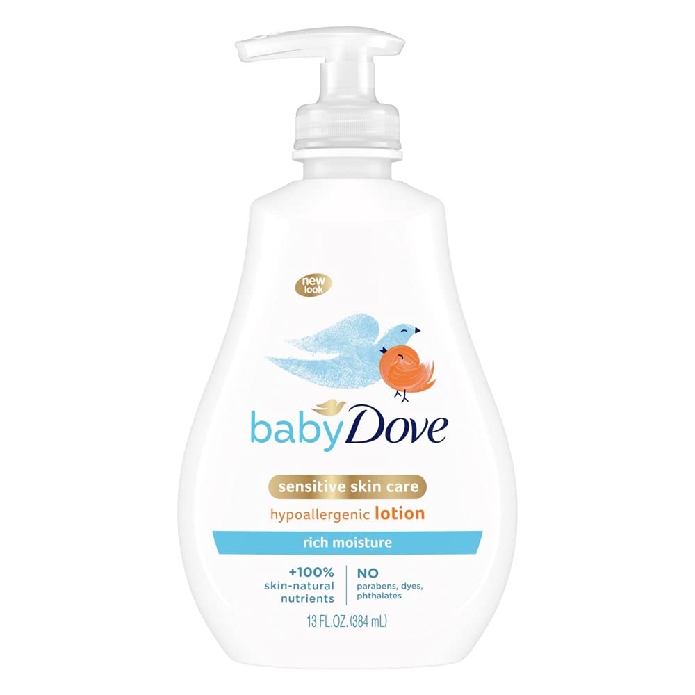 Dove Baby Lotion Rich Moisture 13Ounce (384ml) (2 Pack) - Renee Lane Company