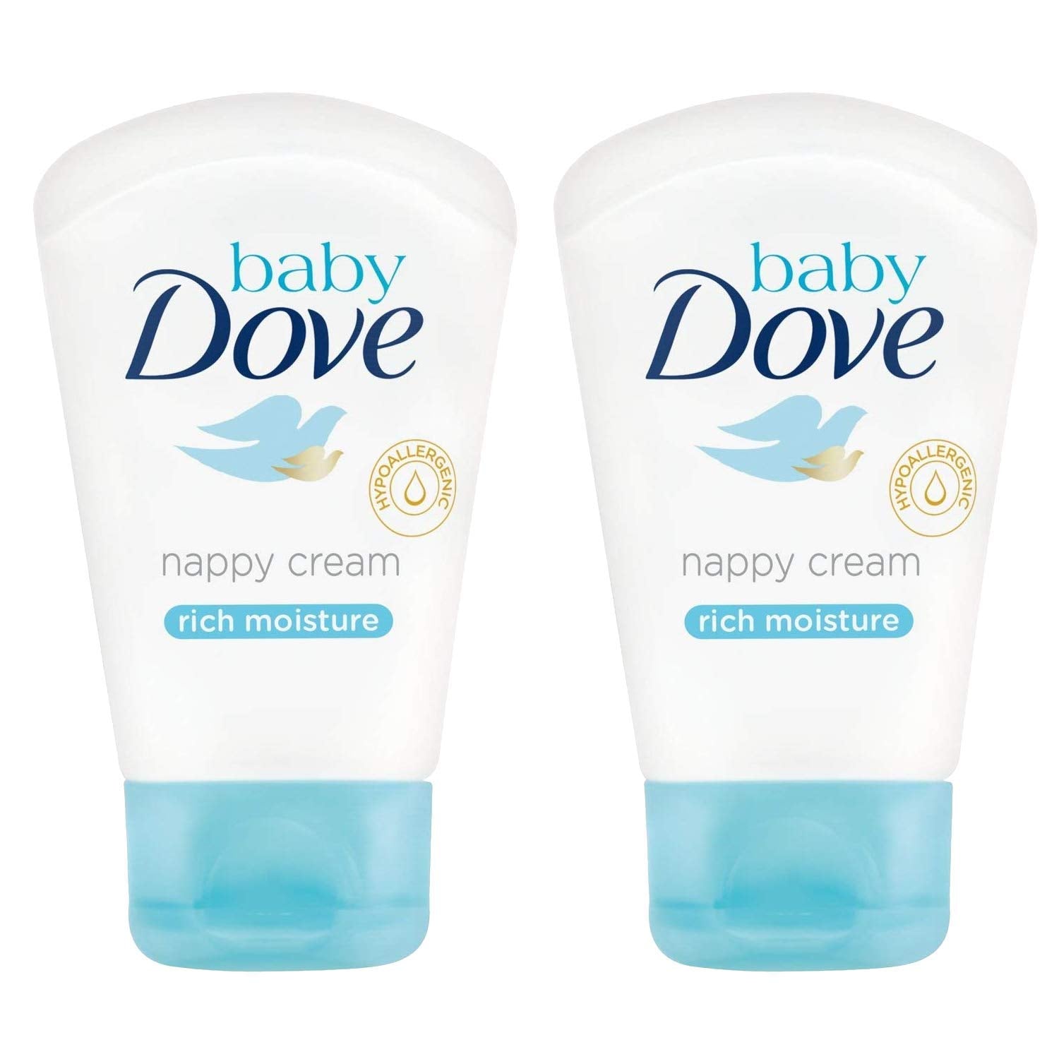 Dove Baby Rich Moisture Nappy Cream - 1.58 Oz / 45 g x 2 Pack - Renee Lane Company
