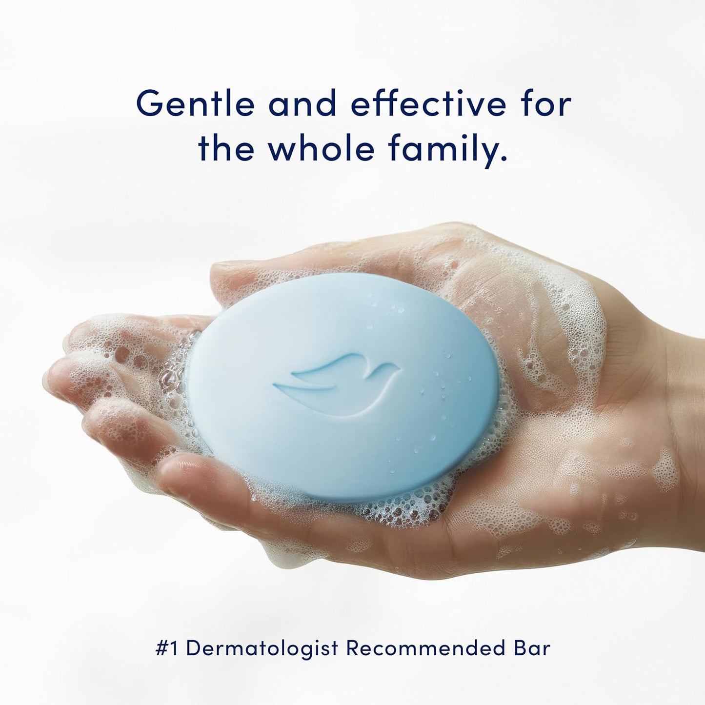 Dove Beauty Bar Soap Antibacterial Care 6 Count For Clean, Moisturized Skin, Removes Bacteria 3.75 oz - Renee Lane Company