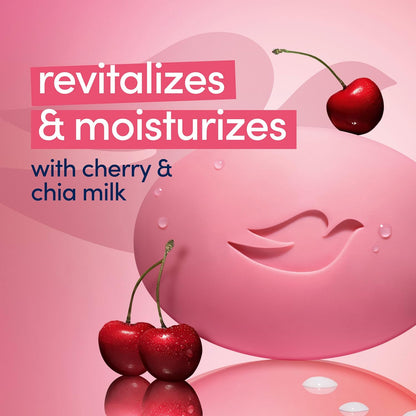 Dove Beauty Bar Soap Revitalizante Cherry & Chia Milk, for Revitalized Skin, 6 Bars A Skin Energy Boost 3.75 oz - Renee Lane Company