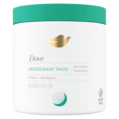 Dove Body Wash 60 Pads Cleansing Pads For Women Neutralize Odor And Gently Exfoliate To Refine Skin Texture - Renee Lane Company
