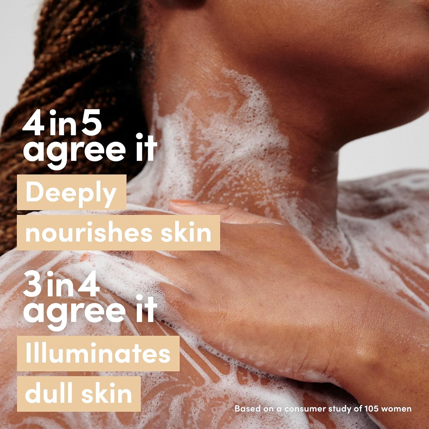 Dove Body Wash Melanin Radiance Nourishes for restored radiance 5% pro-ceramide serum with nourishing oil blend 18.5 oz - Renee Lane Company