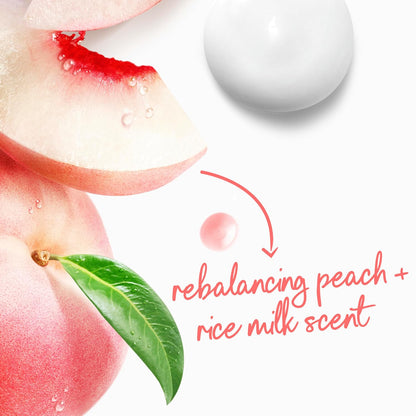 Dove Body Wash Rebalance White Peach & Rice Milk For 24hr Lotion-Soft Skin Moisturizing Skin Cleanser with No Sulfates No Parabens 30.6 oz - Renee Lane Company
