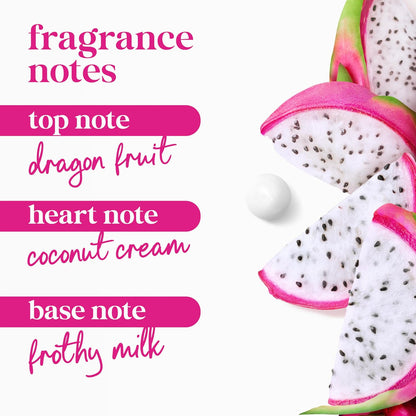 Dove Body Wash Replenish Dragon Fruit and Coconut Cream For 24hr Lotion-Soft Skin Moisturizing Skin Cleanser with No Sulfates No Parabens 30.6 oz - Renee Lane Company