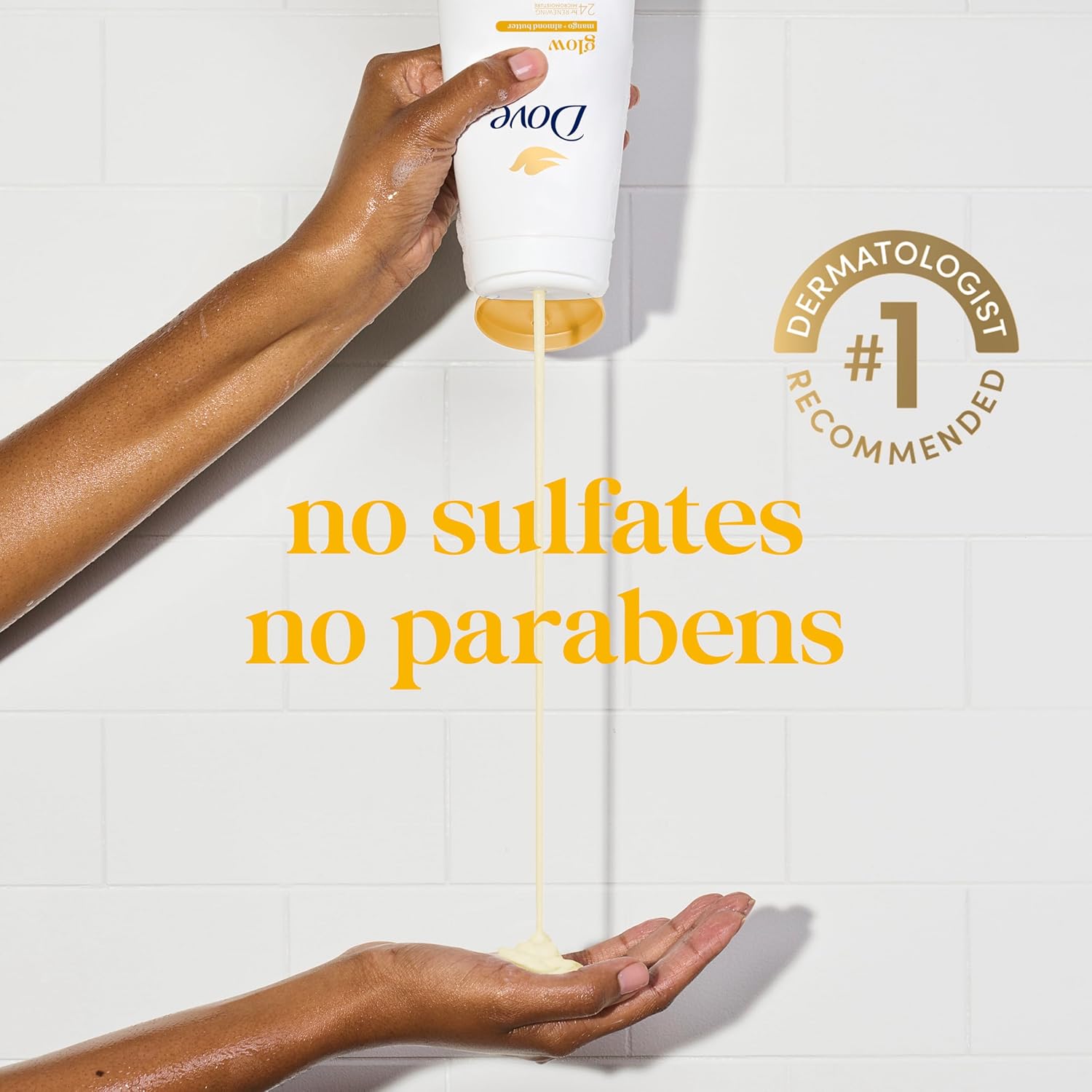 Dove Body Wash with Pump 3 Count Glowing Mango & Almond Butter for Renewed, Healthy-Looking Skin Gentle Skin Cleanser with 24hr Renewing MicroMoisture 30.6 oz - Renee Lane Company