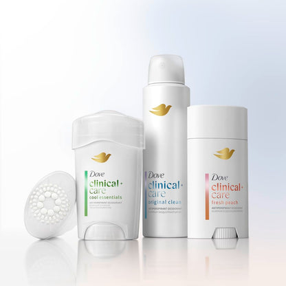 Dove Clinical + Care Antiperspirant Deodorant Dry Spray for Women Soft Sensitive for Sensitive Skin Hypoallergenic 3.8 oz - Renee Lane Company
