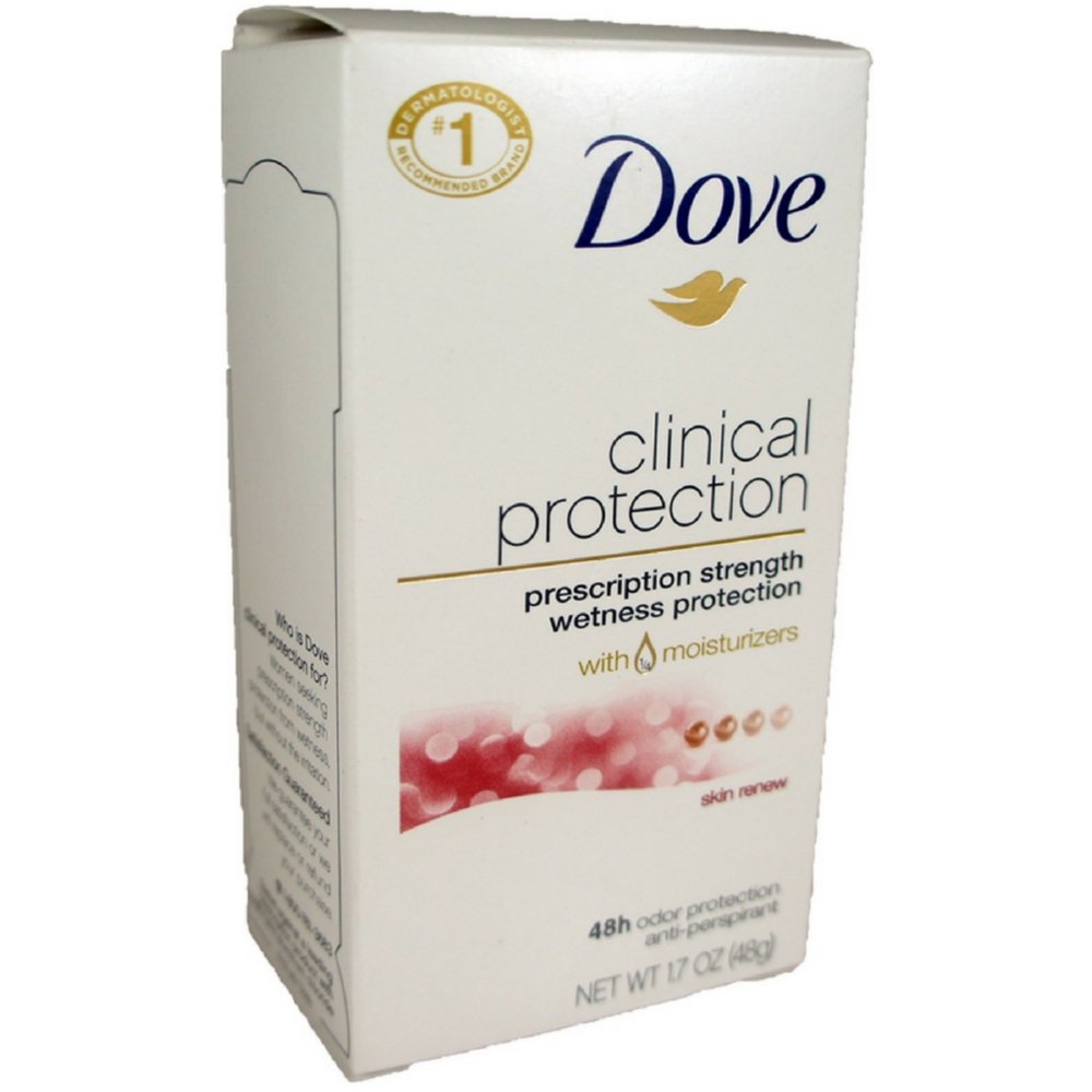 Dove Clinical Protection Antiperspirant & Deodorant Skin Renew 1.7 oz (Pack of 4) - Renee Lane Company