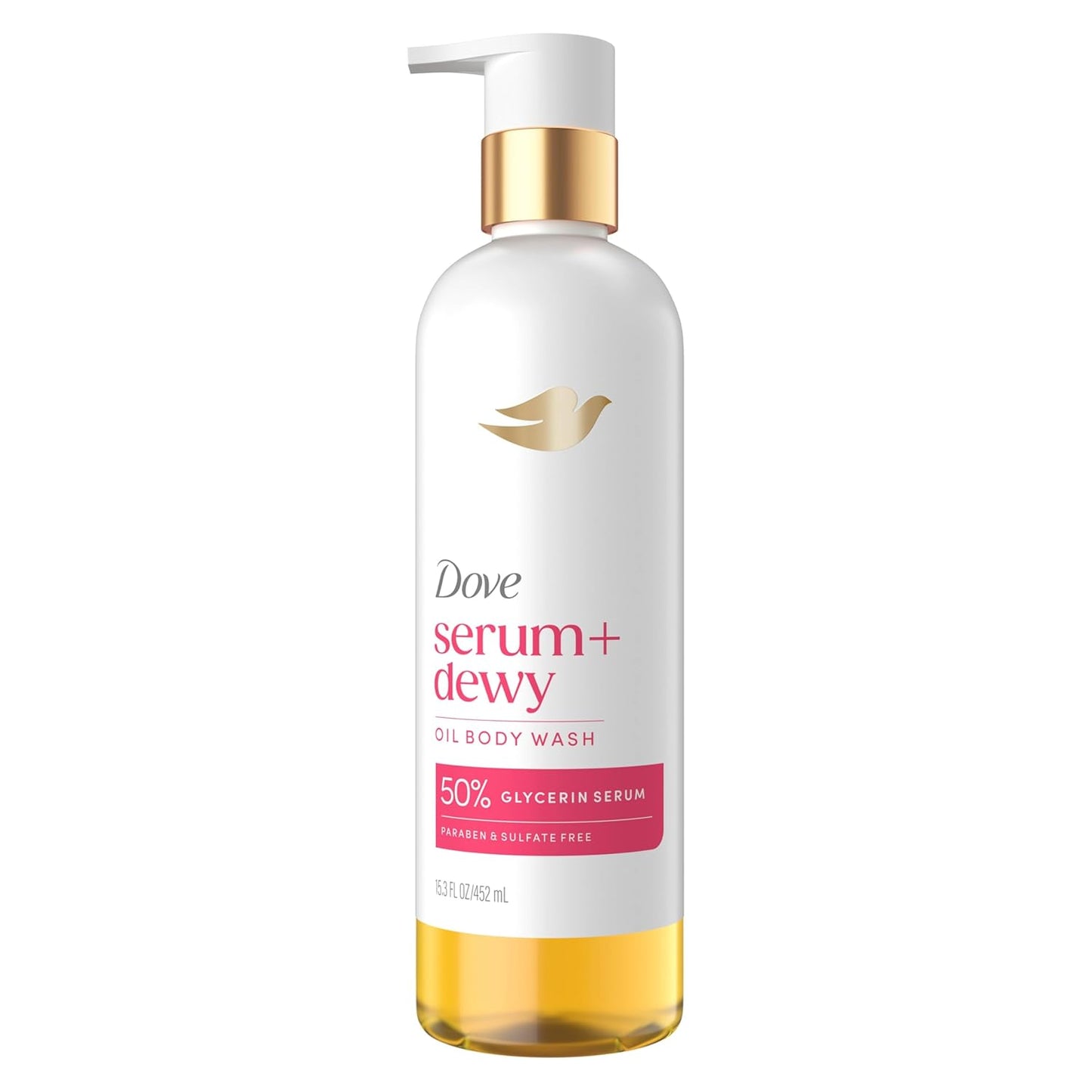 Dove Coconut & Geranium Oil Body Wash Serum + Dewy For Women for Hydrated & Repaired Skin 15.3 fl oz - Renee Lane Company