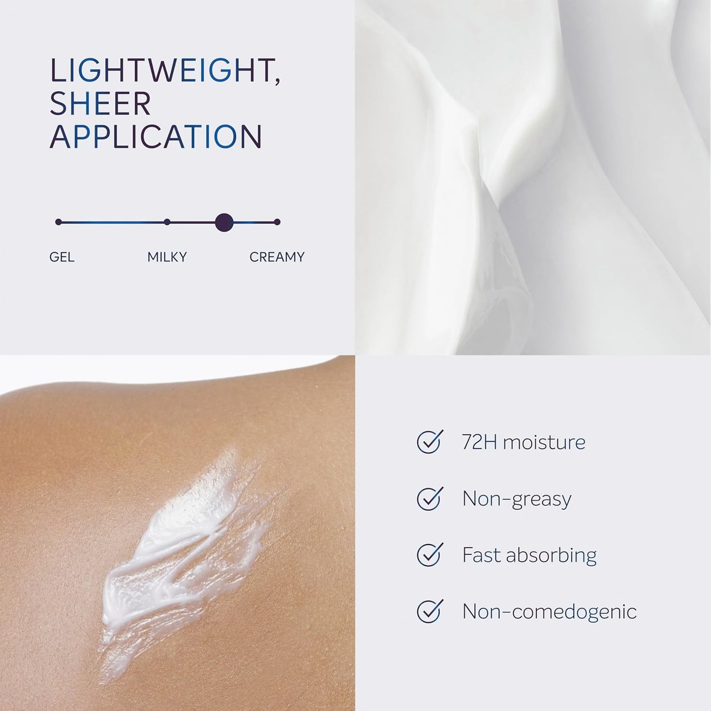 Dove Cream Serum Hyaluronic + Hydration for Extra Dry, Flaky Skin, with Pro-Ceramides, Niacinamide and Collagen Peptides Lotion, 8 oz - Renee Lane Company