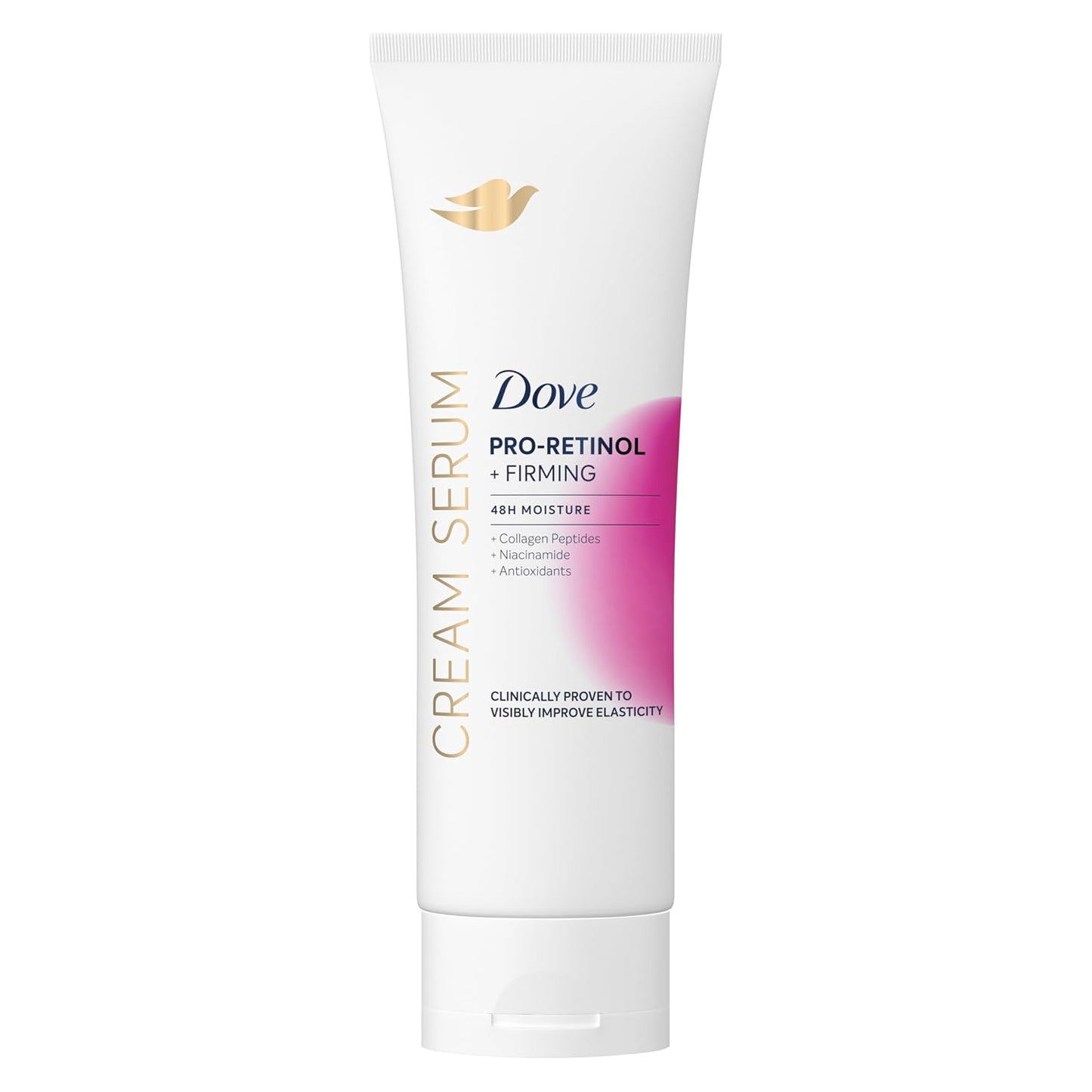 Dove Cream Serum Pro-Retinol + Firming for Elasticity and Firmness, with Collagen Peptides, Niacinamide and Antioxidants Lotion, 8 oz - Renee Lane Company