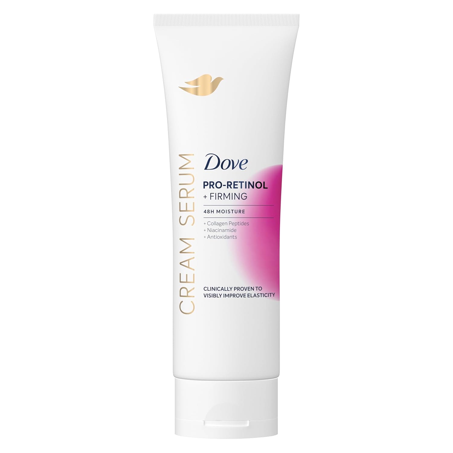 Dove Cream Serum Pro-Retinol + Firming for Elasticity and Firmness, with Collagen Peptides, Niacinamide and Antioxidants Lotion, 8 oz - Renee Lane Company