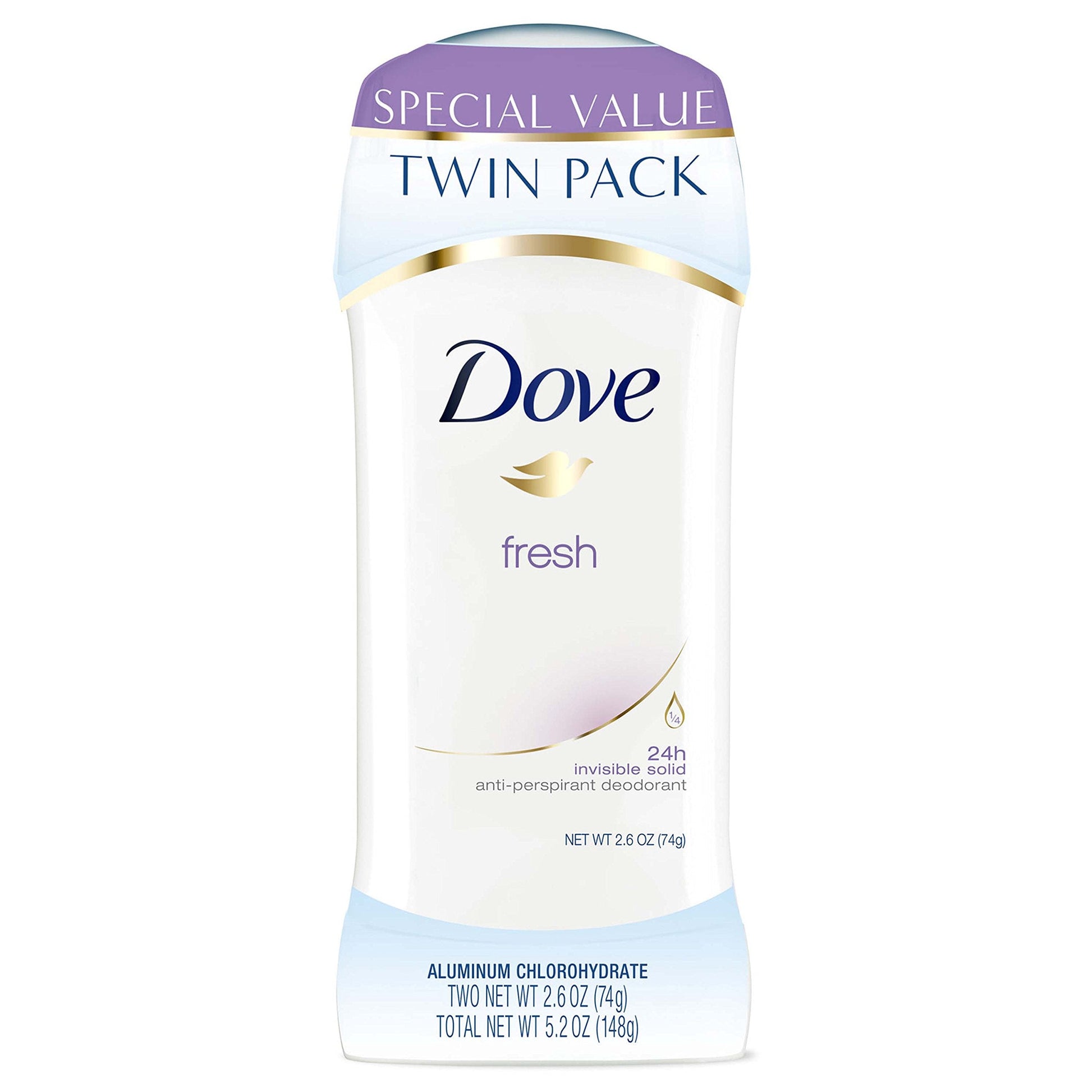 Dove Deodorant Fresh 2.6 oz Twin Pack - Renee Lane Company